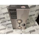 16 X BRAND NEW Cole Matt black Double Wired LED Wall light RRP £30 EACH. The Cole wall light will
