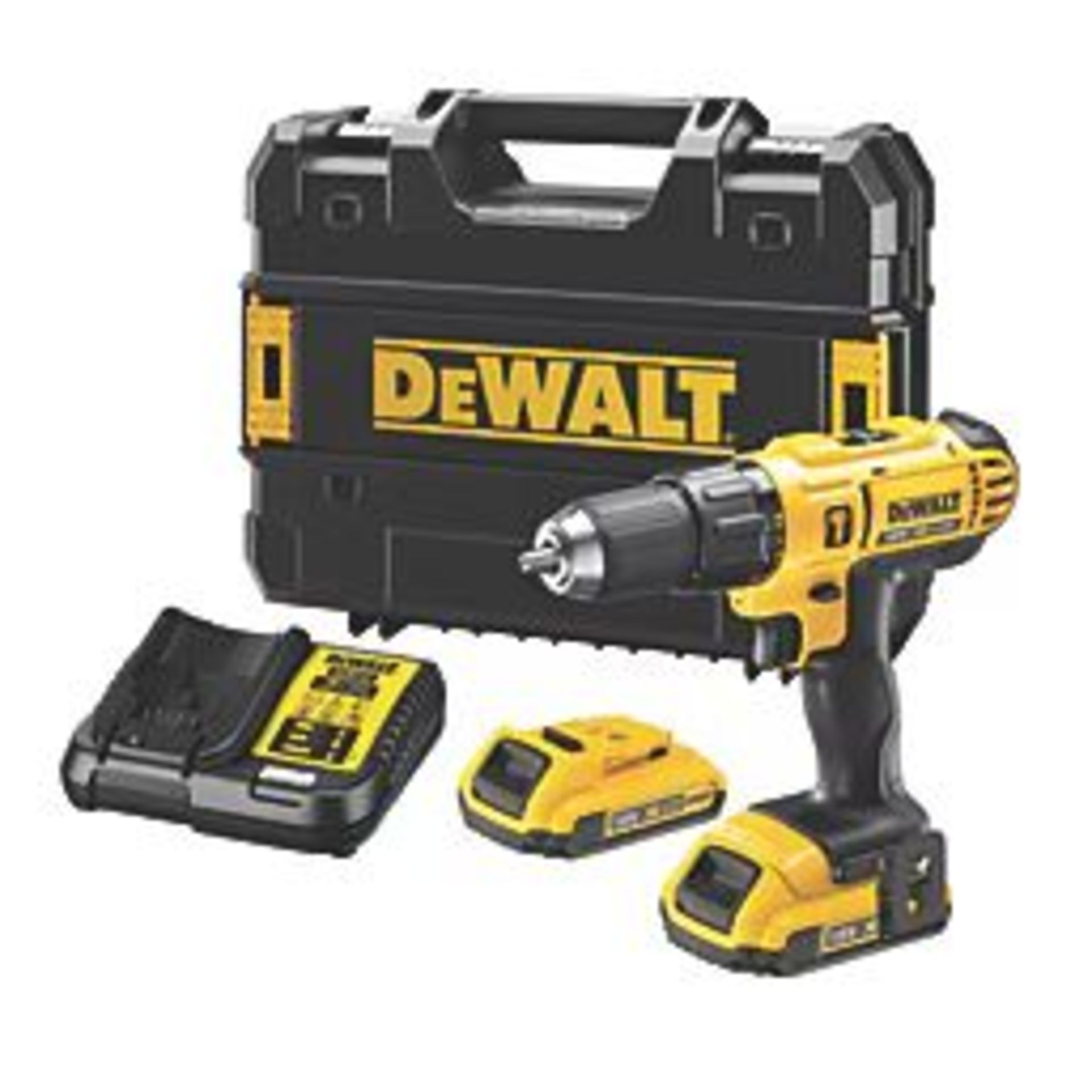 DEWALT DCD776D2T-GB 18V 2 x 2.0Ah Li-Ion XR Cordless Combi Drill. - SR1.2.6.