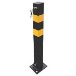 2 x Streetwize Parking Post 0.7m . - SR1.1.6.