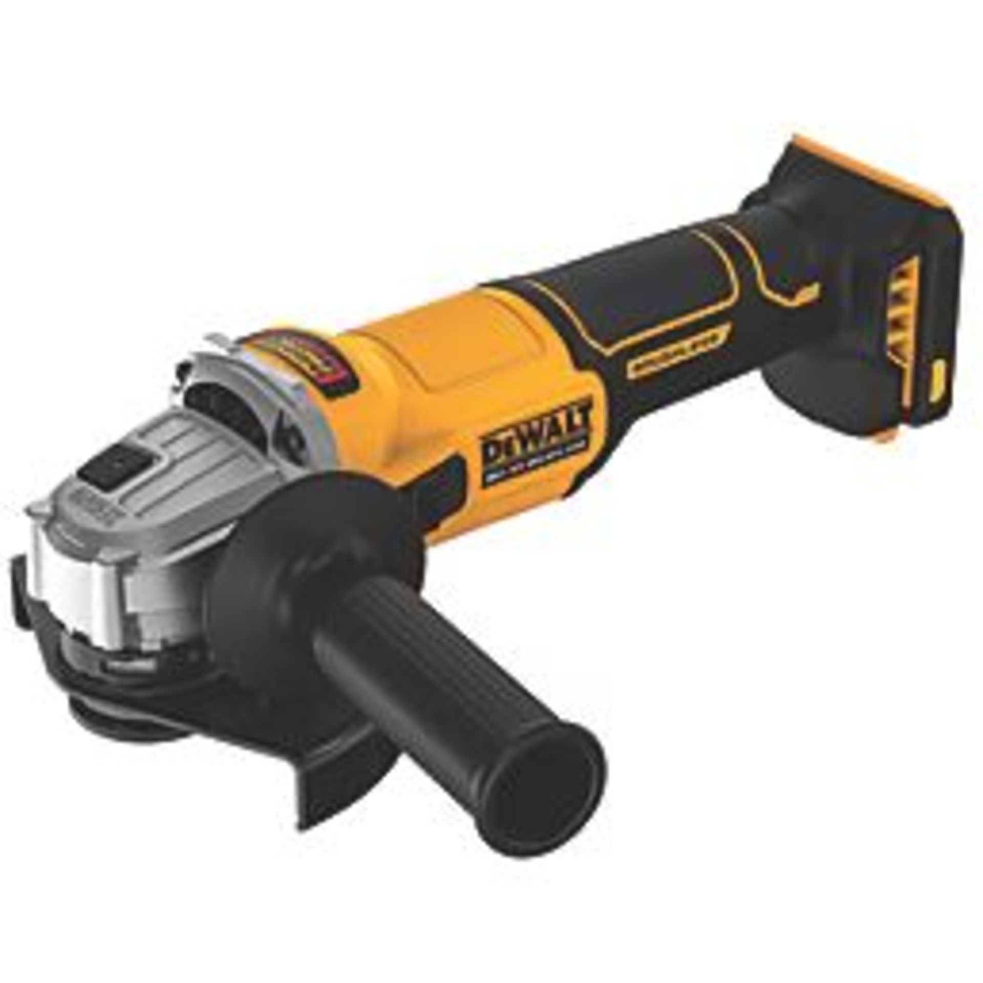 DEWALT DCG407N-XJ 18V Li-Ion XR 5" Brushless Cordless Angle Grinder. - SR1.2.6.