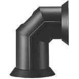 Bundle of x5 Focal Point FPF920158 Decorative Electric Stove Pipe Black-SR1(2.7)