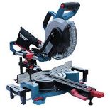 Erbauer 1400W 220-240V 216mm Corded Sliding mitre saw EMIS216S. - SR1.1.3.