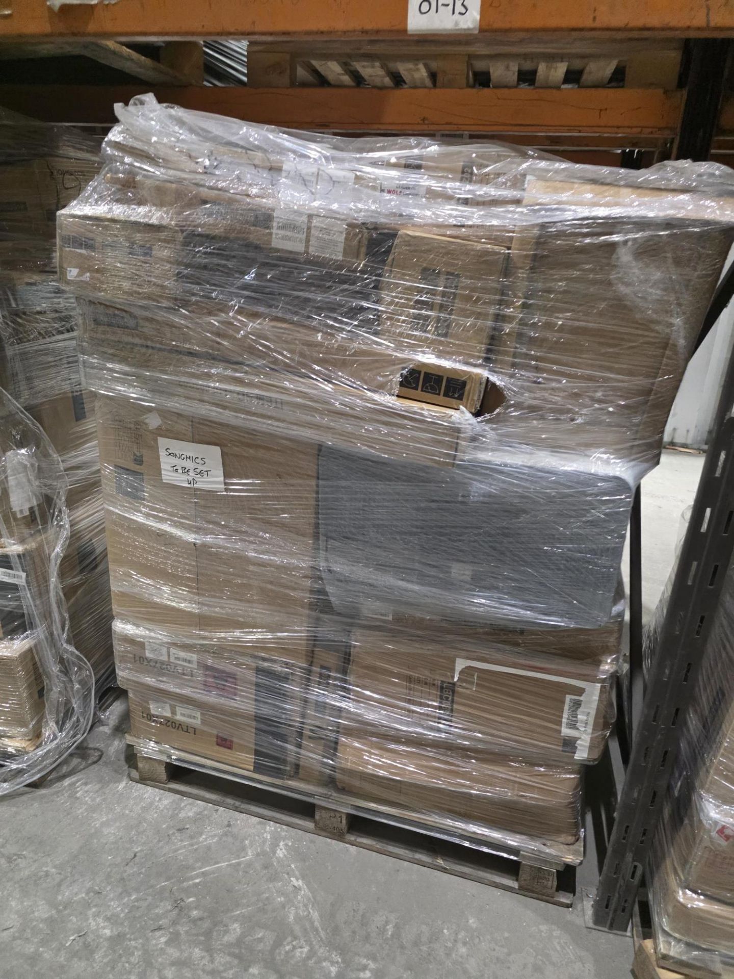 Large Pallets of Songmics Mail Order Customer Returns – Unchecked Stock. Customer returned stock - Image 4 of 9