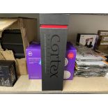 BRAND NEW CORTEX INTERNATIONAL PROFESSIONAL 1 1/4 INCH CERAMIC ARGAN INFUSION STEAMLINER VAPOR IRONS