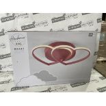 11 X BRAND NEW Harbour Studio Heart Steel Pink LED Ceiling light RRP £55 EACH. This gorgeous pale