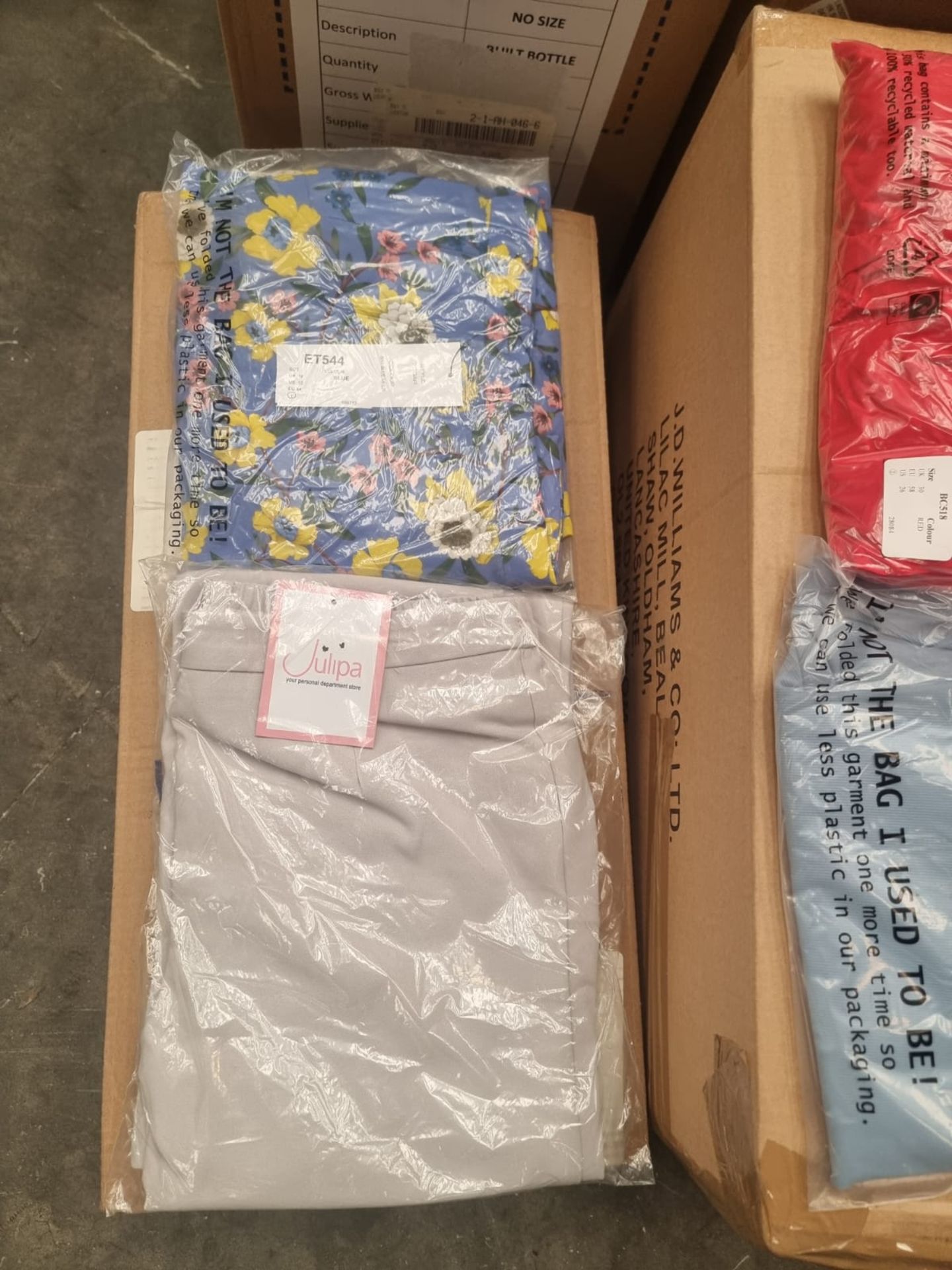 Trade Lot 100 x New & Packaged Mixed Items from A Major UK Retailer. May include: Jeans, Dresses, - Image 2 of 49