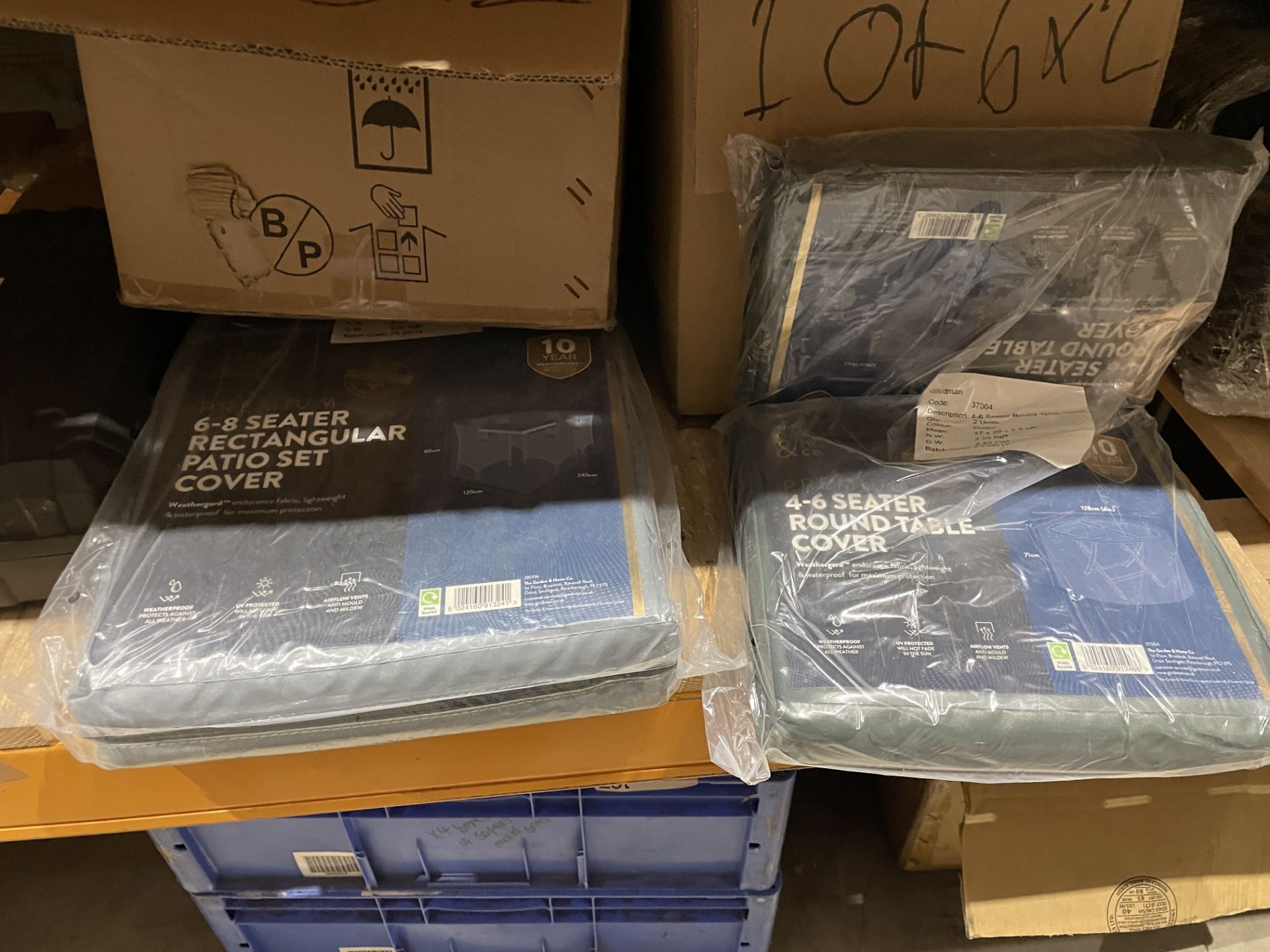 18 X BRAND NEW ASSORTED PREMIUM FURNITURE COVERS (LOC: 35.2-BB5096)