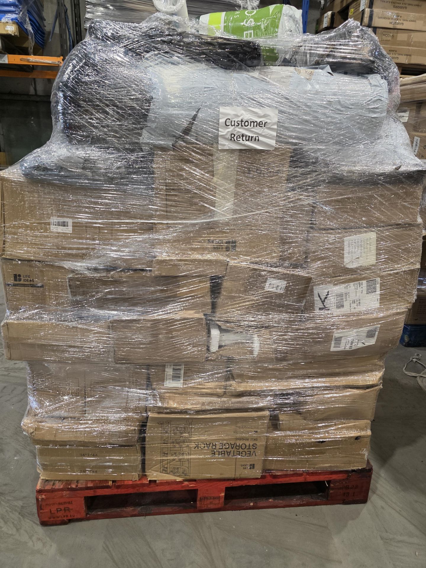 Unchecked & Unopened Pallet of Mystery Customer Returns – Major UK Retailer. unchecked and