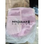 21X HYDRATE WATER BOTTLES , 2.2L BLACK CARRIER , FEATURING A LEAK-PROOF DESIGN AND EASY-TO-USE