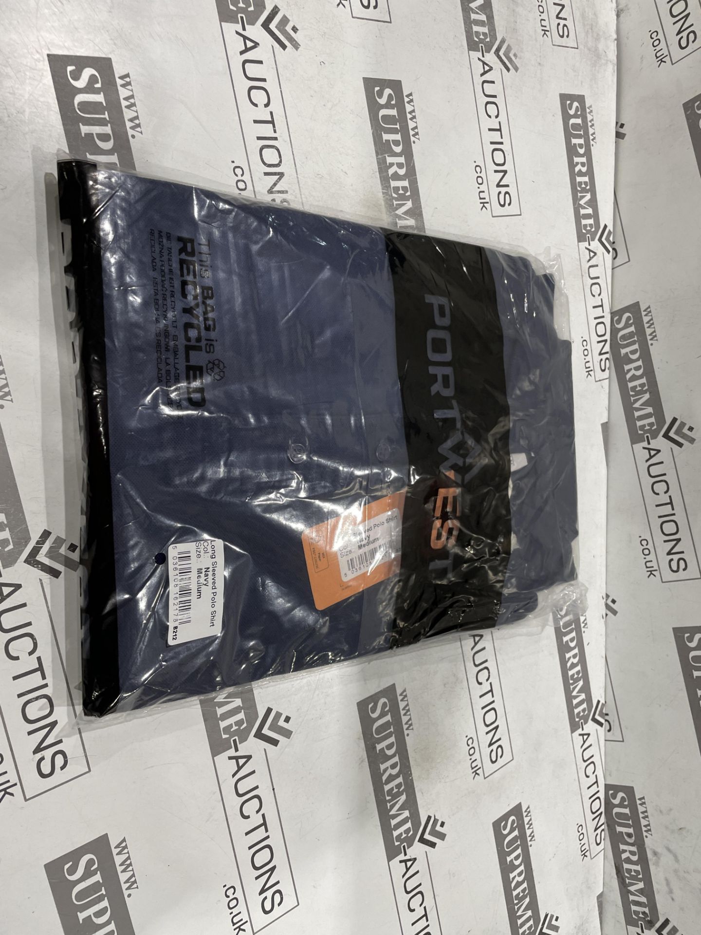 12 X BRAND NEW PORTWEST LONG SLEEVED POLO SHIRTS (SIZES MAY VARY) (LOC: 24.14-AA1292) - Image 2 of 2