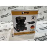 16 X NEW & BOXED GERMAN HOME 450 WATT ELECTRIC HOOKAH WARMERS FOR COAL ETC. RRP £39.99 EACH (LOC: