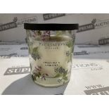 12 X BRAND NEW PECKSNIFFS ENGLAND SWET PEA AND LARKSPUR 198.4G PREMIUM CANDLES RRP £30 EACH (