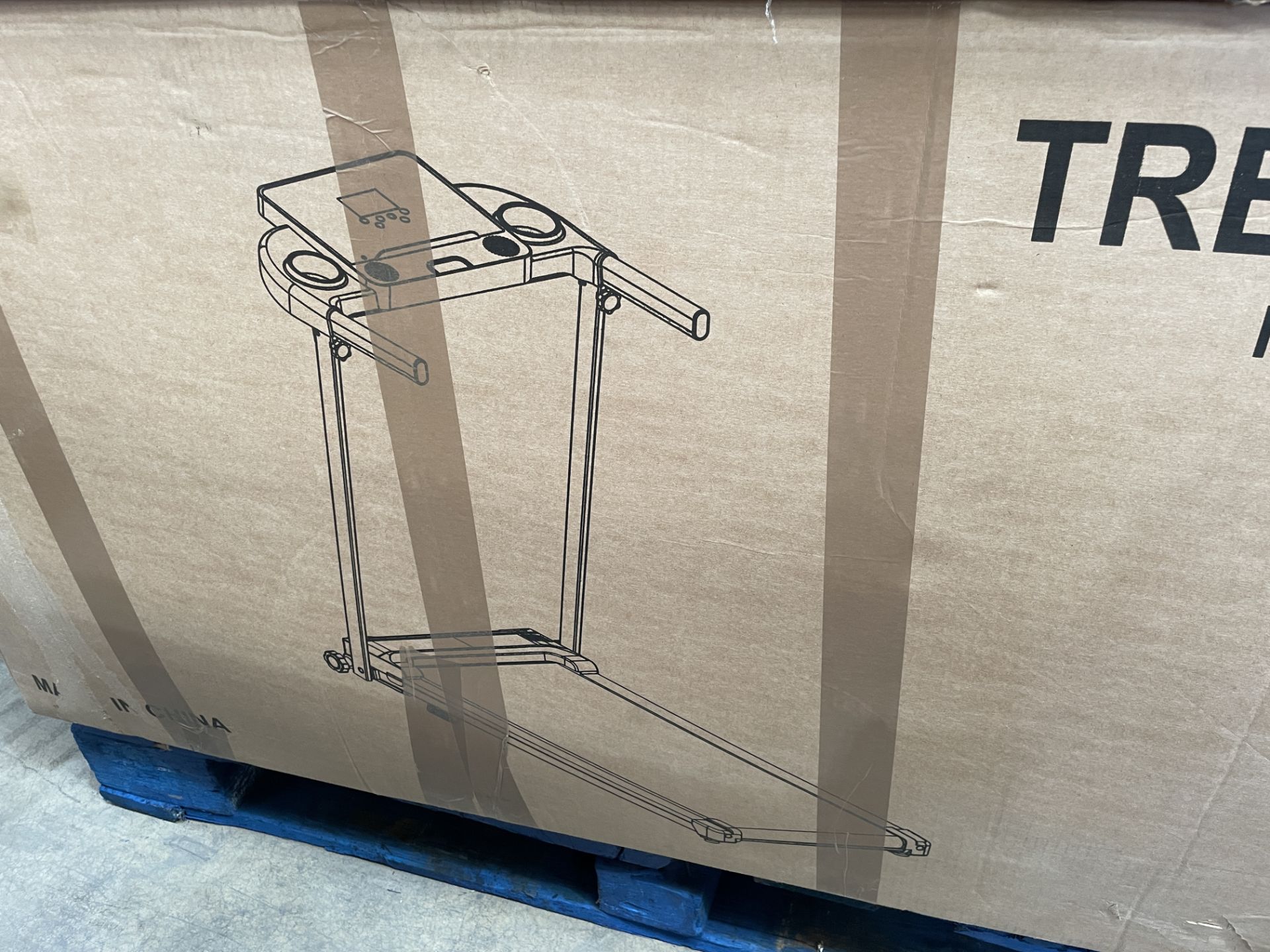 Treadmill Walking Pad Running Machine - Treadmills for Home Foldable Under Desk Treadmill with - Image 2 of 2