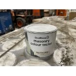 192 X BRAND NEW GOODHOME BRECKENRIDGE SMOOTH MASONARY PAINT TUBS 350ML (LOC: 21.8-AA1100)
