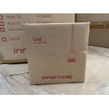 3 X Brand New Innermost CAE27 Ceiling Fitting 4m Satin Nickel rrp £299 Each. The Innermost CAE27