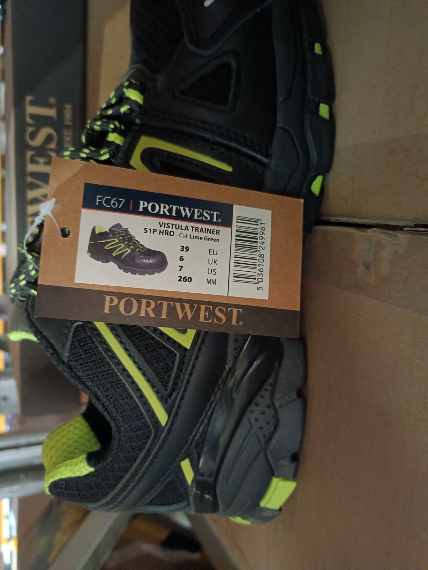 4X PAIRS OF THE PORTWEST FC67 IN UK SIZE 6 IS DESIGNED FOR DURABILITY AND COMFORT, PROVIDING