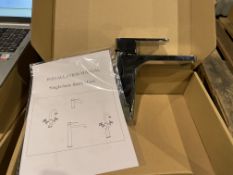 2 X BRAND NEW VURTU PETERSBURGH MONO BASIN MIXER TAP RRP £109 EACH. (LOC: 42.4-AA3536)
