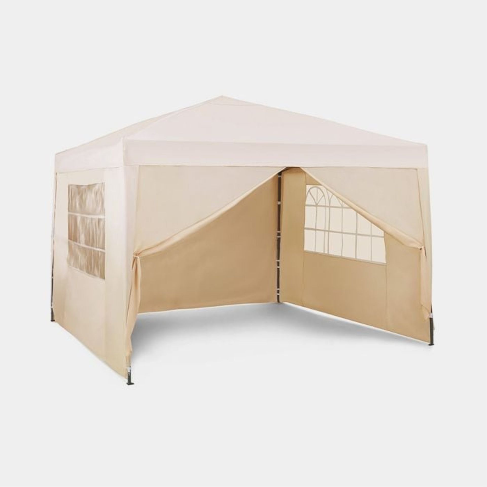 Boxed Ivory Pop-Up Gazebo Set 3m x 3m-SR3(2.1)