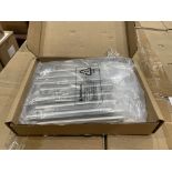 16 X BRAND NEW PACKS OF 10 EURO BAR CABINET HANDLES 5.38 INCHES SATIN NICKEL (LOC: 22.1-AA257)