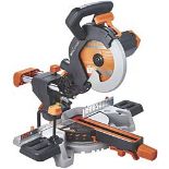 Evolution R210SMS 210mm Electric Single-Bevel Sliding Multi-Material Mitre Saw 220-240V. - SR2.1.7.