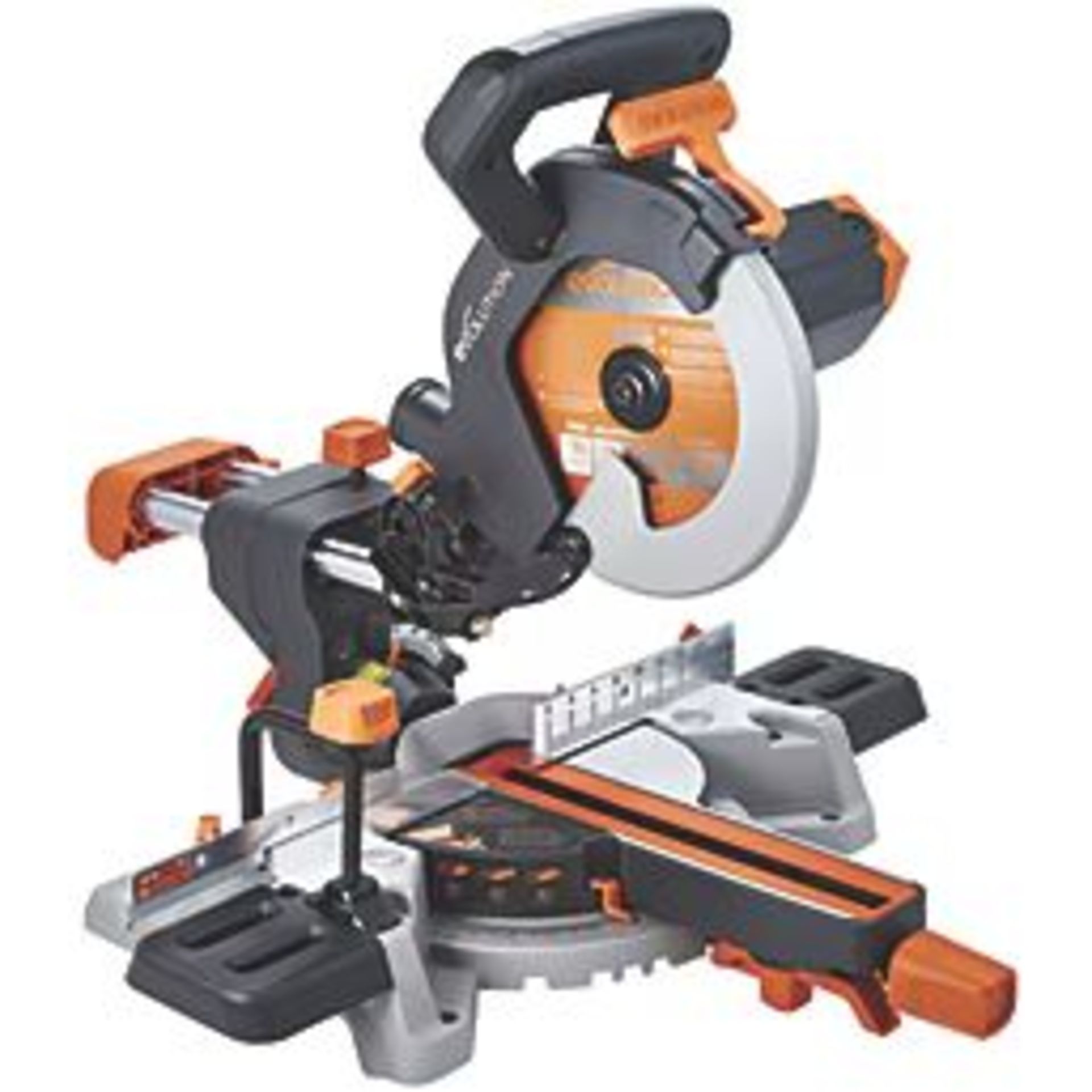 Evolution R210SMS 210mm Electric Single-Bevel Sliding Multi-Material Mitre Saw 220-240V. - SR2.1.7.
