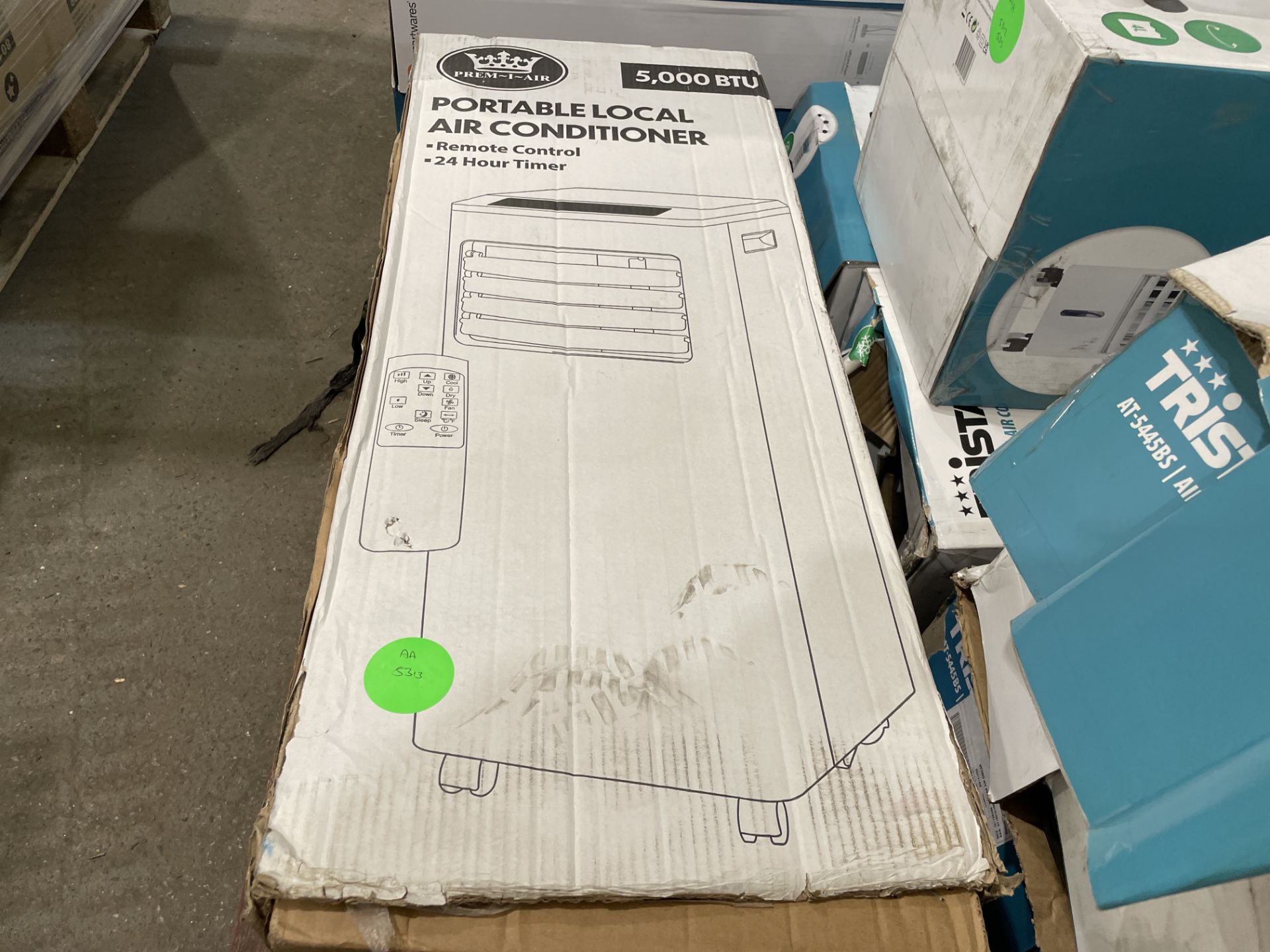 BOXED PERM-I-AIR 5000BTU PORTABLE LOCAL AIR CONDITIONING UNIT (LOC: 17.14-AA5313)