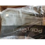 24X PORTWEST WOMEN’S PRINT & PROMO SOFTSHELL JACKET IN GREY MARL (SIZE XL) IS A **TWO-LAYER WOMEN’