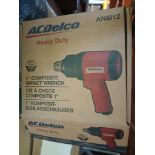 2X ACDELCO HEAVY DUTY ANI812 1" COMPOSITE IMPACT WRENCH , HEAVY-DUTY 1-INCH DRIVE PNEUMATIC IMPACT