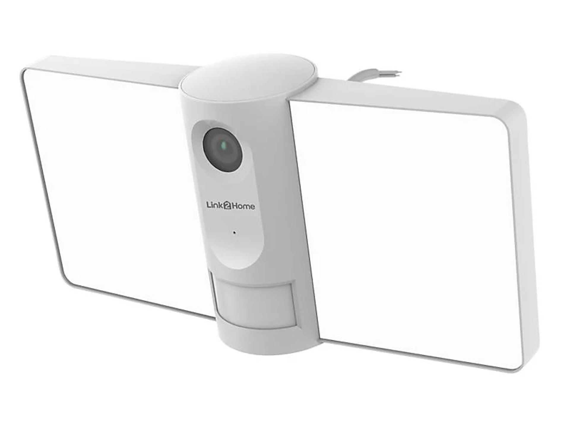 BRAND NEW Link2Home L2H-FLOODCAM2WH Outdoor Smart Floodlight Camera 2K 4MP White RRP £199. The - Image 3 of 4