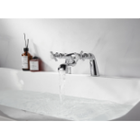 2 X BRAND NEW VURTU Bensham Bath Filler, 1/4 Turn, Dual Lever Ceramic Disc, High/ Low Water