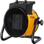 3 X BOXED SIAL Portable Electric Heater 2000W Ceramic Fan Space Heaters 3 Settings & Adjustable