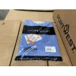 30 X BRAND NEW PORTWEST HAMILTON BLUE ANTISTATIC T SHIRTS (SIZES MAY VARY) (LOC: 41.17-AA6552)