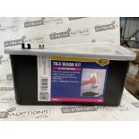 8 X BRAND NEW Vitrex 102905 Tile Wash Kit VIT102905, RRP £33 EACH. A lightweight float with heavy-
