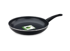 Box to contain 4 x Brand New Green Chef Ceramic Frying Pan - Black, RRP £19.99 EACH! Cook with