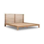BRAND NEW Tanner Flaxen Solid Wood Bed. RRP £2499.99. (QJUDG5) KING This collection is the perfect