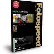 Fotospeed NST Bright White 315gsm A2 25 Sheets RRP £129, NST Bright White 315gsm is a very gentle,