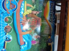 1X BESTWAY 5309 2+ 2.65?M (8?8?) LAVA LAGOON PLAY CENTRE IS A LARGE INFLATABLE KIDS PLAY AREA AND