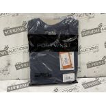20 X BRAND NEW PORTWEST NAVY ANTISTATIC T SHIRTS SIZE MEDIUM (LOC: 17.16-AA4634)