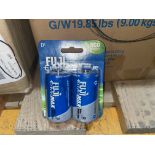 48 X BRAND NEW PACKS OF 2 FUJI MAX EXTRA HEAVY DUTY D BATTERIES BB JULY 2025 (LOC: 26.6-BB3427)