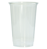 1000 x Recyclable PET Pint Tumbler CE 20oz / 568ml, Go Green with our range of 100% r-PET cold cups.