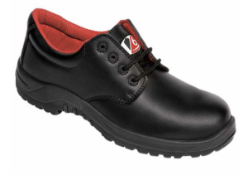 10 X Pairs of V12 V6 Beaver Black 4 Eyelet Metal Free Safety Shoe - Size 11, The Beaver is V12's