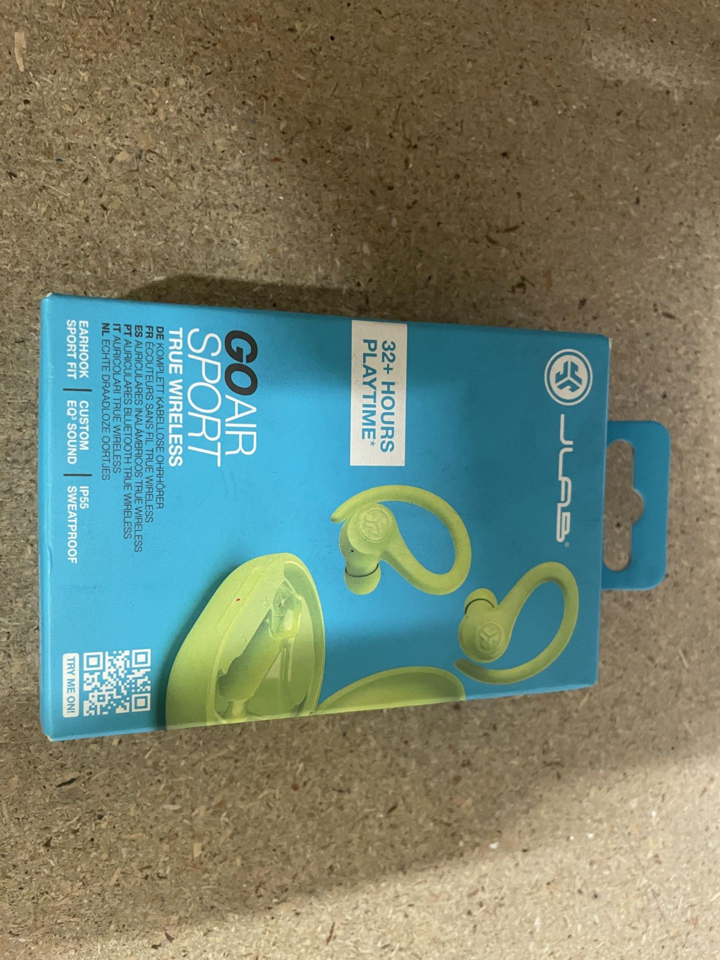 3 X JLab Go Air Sport Headphones True Wireless Stereo (TWS) In-Ear Sports Bluetooth Yellow RRP £60