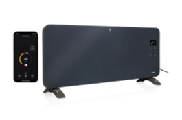 Princess Smart Glass Panel Heater 2000W GREY, The Princess 2kw smart panel heater is a great way