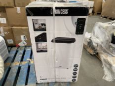 Princess Mobile Air Conditioner, RRP £199, 12,000 BTU, Smart and Voice Control, 3.5 kW, Easy Steer