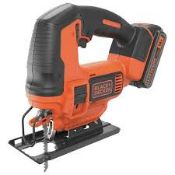 Black + Decker BDCJS18C13-GB Cordless Jigsaw - 18V950 RRP £80, The compact Jigsaw has been