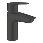 Boxed Grohe QuickFix Start Matt Black 165mm Standard Lever Mono Basin Mixer Tap With Clicker