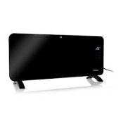 2 X BOXED Princess 342000 Smart Glass Panel Heater 2000B, The Princess Smart Glass Panel Heater is a