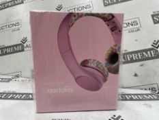 20 X BRAND NEW LIL GADGETS CONNECT PLUS STYLE PINK CHILDRENS HEADPHONES RRP £45 EACH (LOC: 19.18-