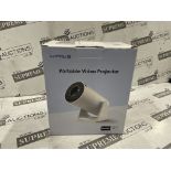 2 X BOXED WIMIUS S27 Mini Projector?Auto Keystone & Short Throw?20000 Lumen WiFi Bluetooth