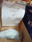 1X BOXED MCINTYRE WALL MOUNTED BATH SHOWER MIXER , FEATURING A MODERN WALL-MOUNTED DESIGN, IT
